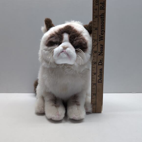 Gund Grumpy Cat 9” Plush Stuffed Animal Toy w/Tag 4040133 - Picture 7 of 9